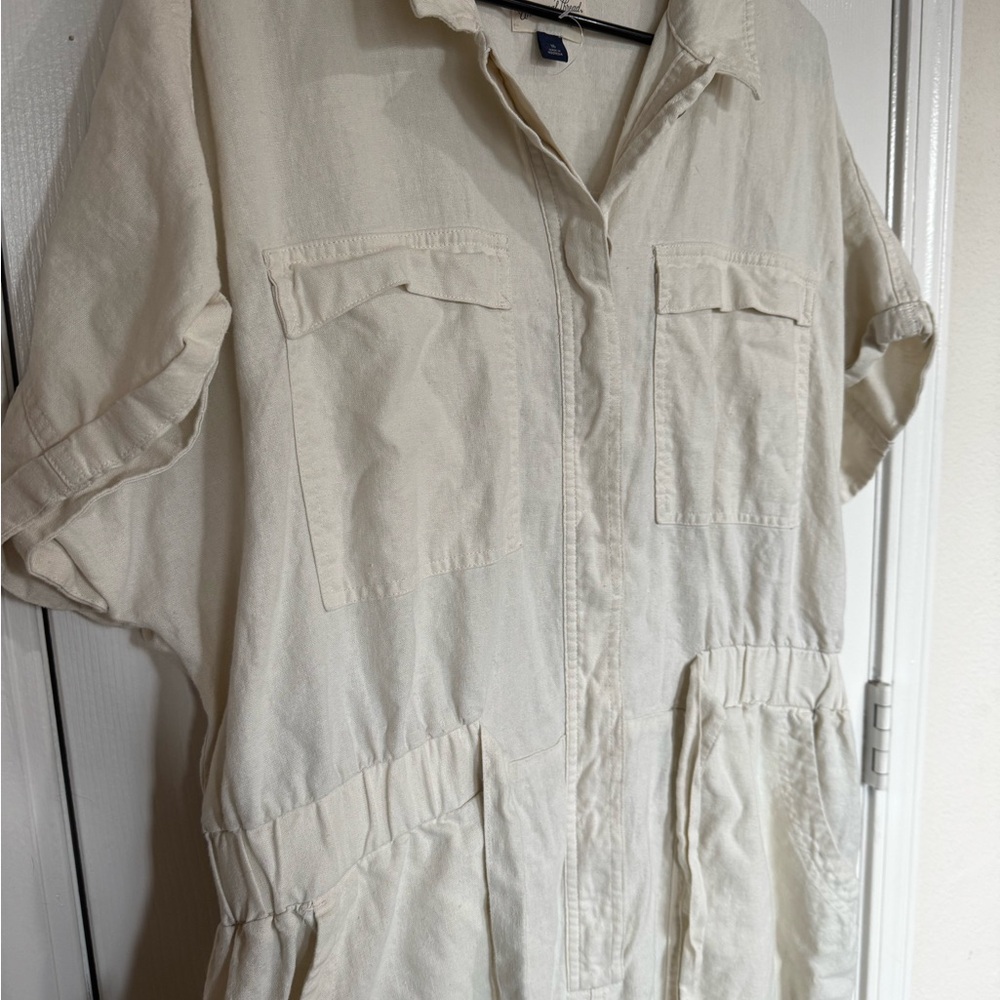 Universal Thread Light Beige Jumpsuit - image 2